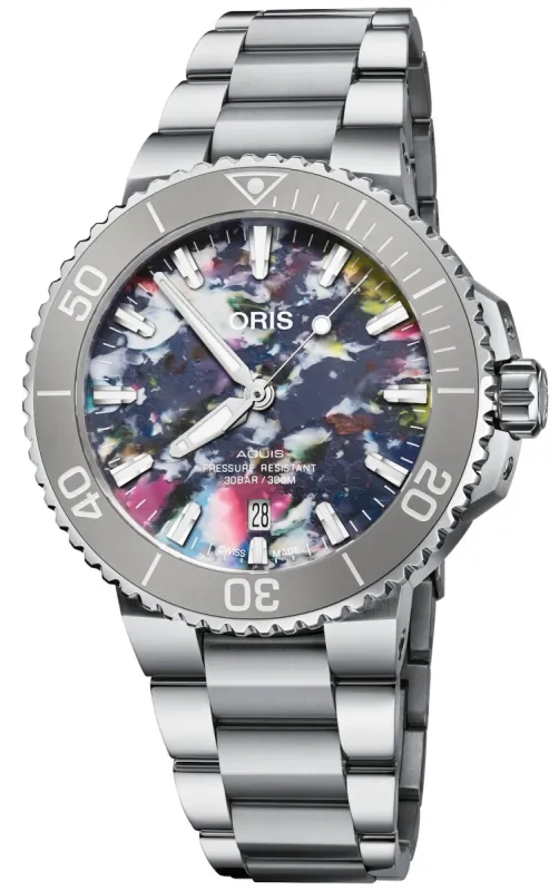 Oris Aquis Date Upcycle sold by Jura Watches