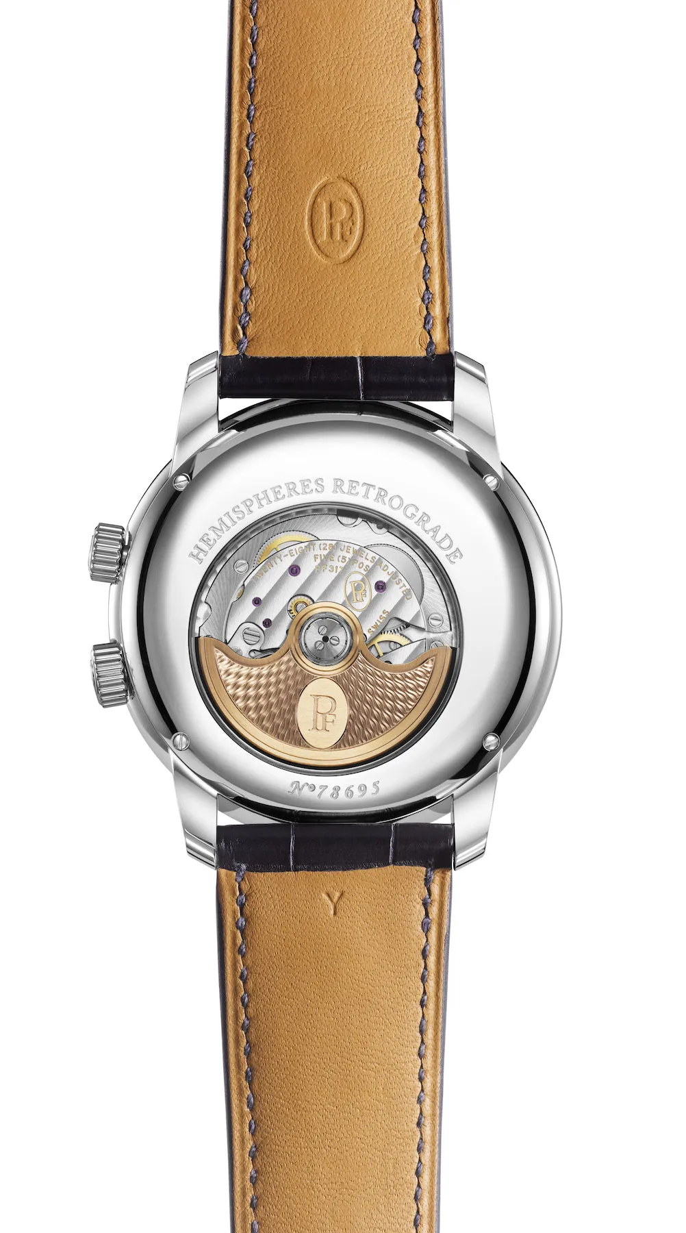 Parmigiani Fleurier Toric Hemispheres Retrograde Steel Blue sold by Jura Watches product image thumbnail 2