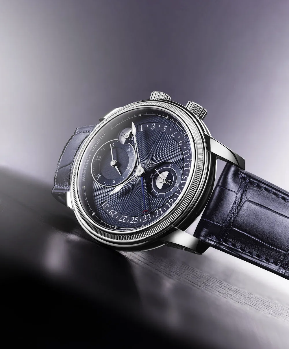 Parmigiani Fleurier Toric Hemispheres Retrograde Steel Blue sold by Jura Watches product image thumbnail 4