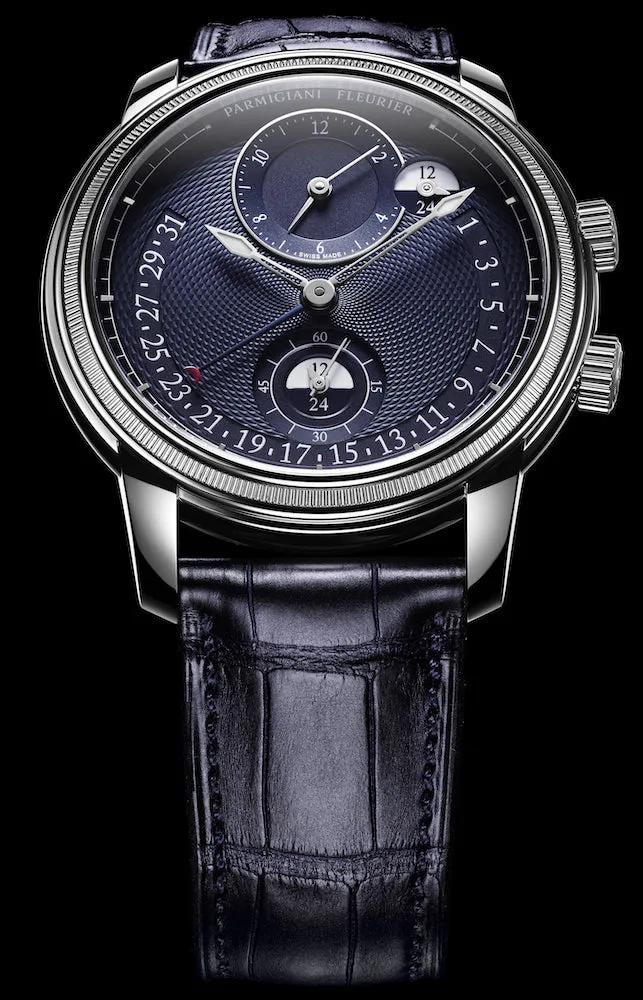 Parmigiani Fleurier Toric Hemispheres Retrograde Steel Blue sold by Jura Watches product image thumbnail 3