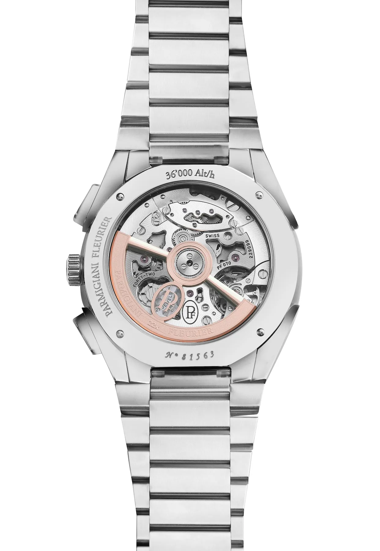 Parmigiani Fleurier Tonda PF Chronograph Steel sold by Jura Watches product image thumbnail 2