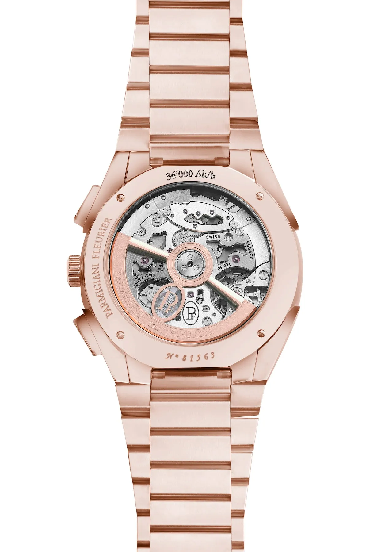 Parmigiani Fleurier Tonda PF Chronograph Rose Gold sold by Jura Watches product image thumbnail 2