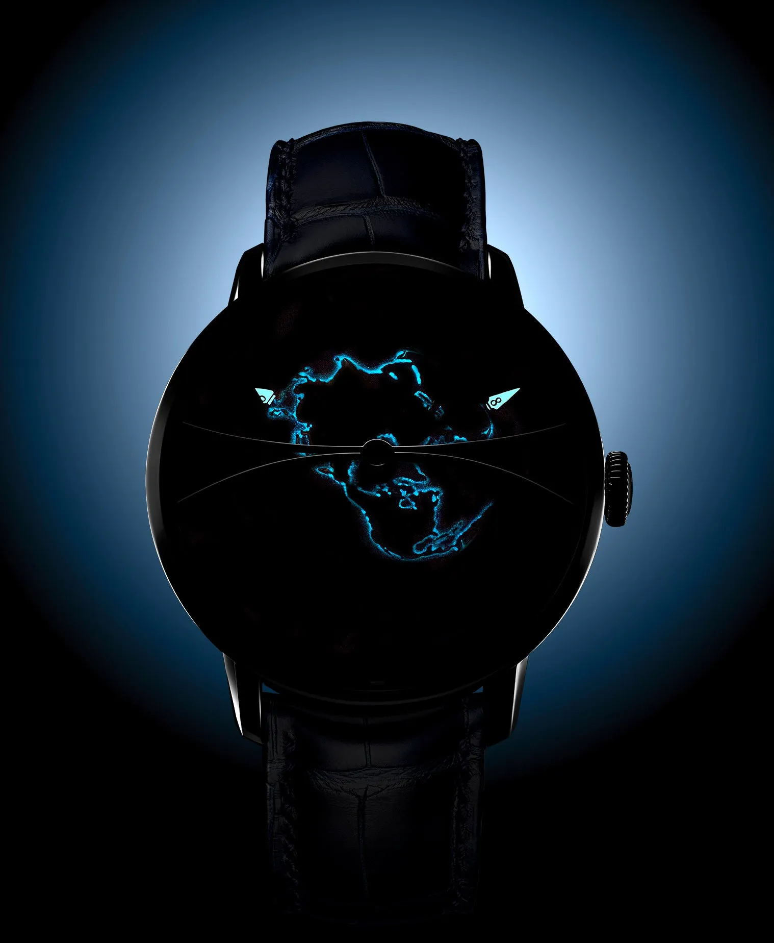 Arnold & Son Globetrotter Steel Opaline Limited Edition sold by Jura Watches product image thumbnail 5