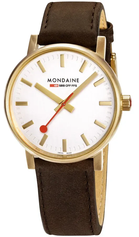 Mondaine Evo2 40 Gold IP sold by Jura Watches product image thumbnail 2