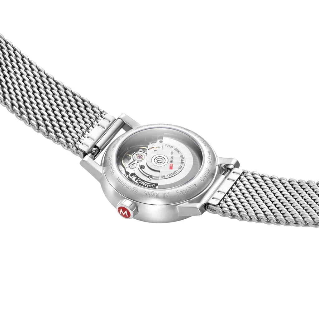 Mondaine Evo2 35 Automatic Bracelet Watch sold by Jura Watches product image thumbnail 5