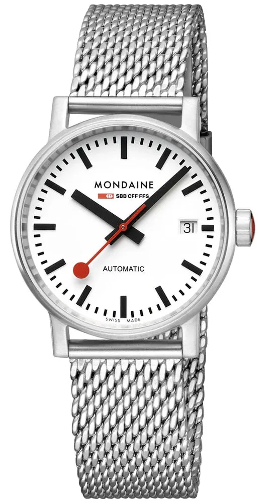 Mondaine Evo2 35 Automatic Bracelet Watch sold by Jura Watches product image thumbnail 2