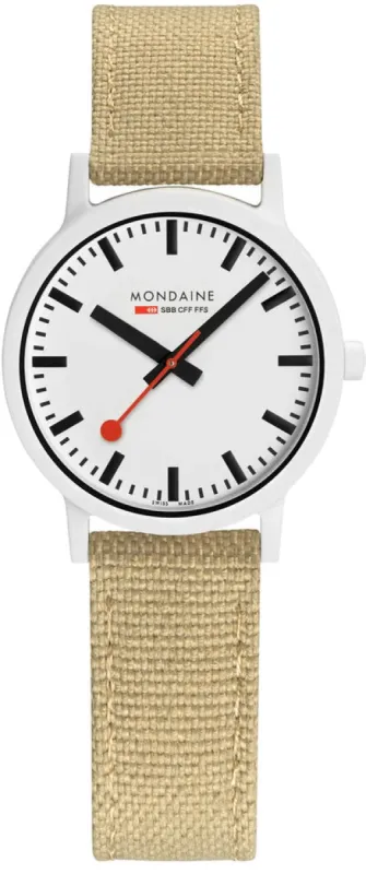 Mondaine Essence White D sold by Jura Watches