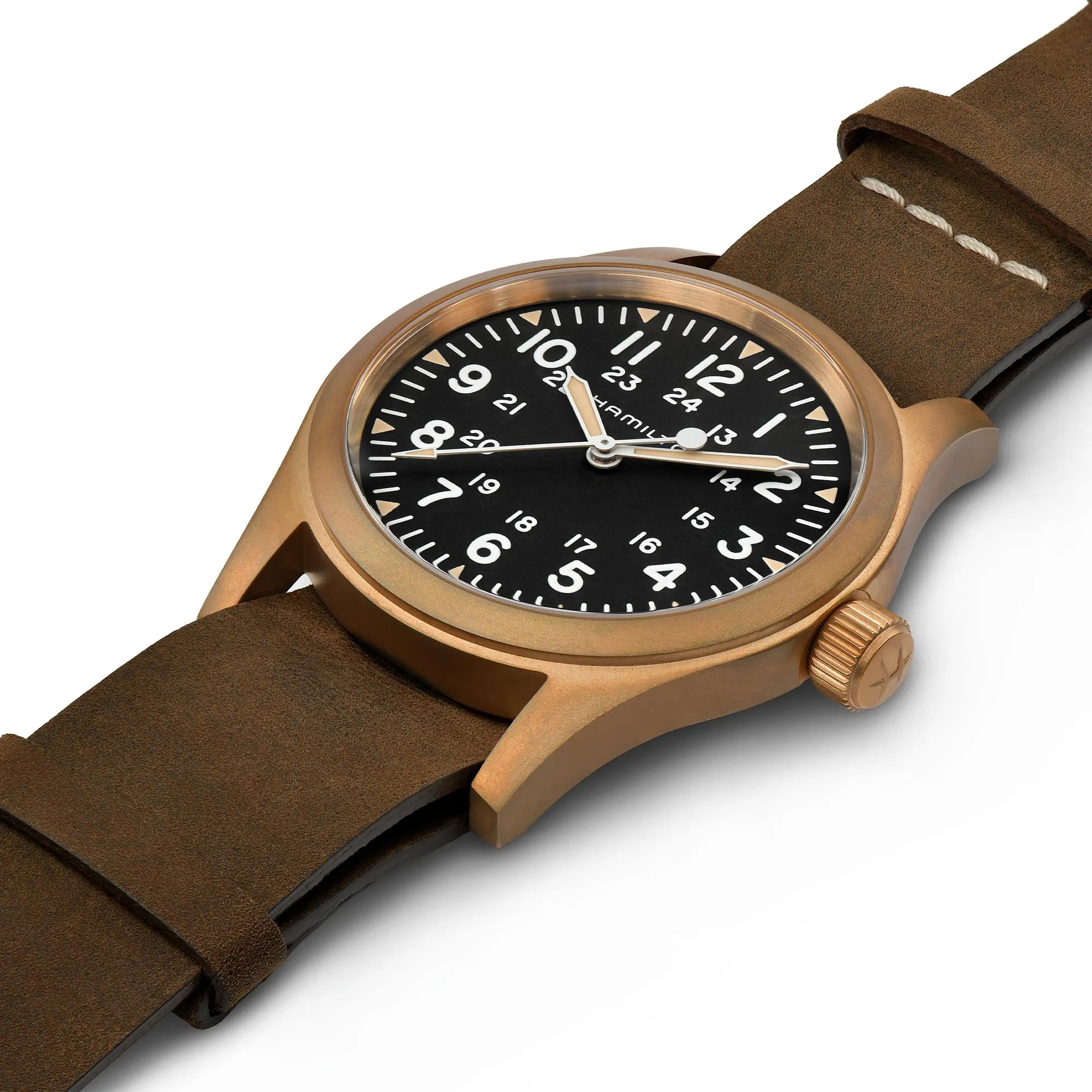 Hamilton Khaki Field Mechanical Bronze sold by Jura Watches product image thumbnail 3