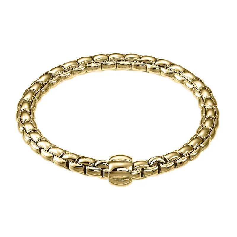 Fope Eka 18ct Yellow Gold Bracelet sold by Jura Watches