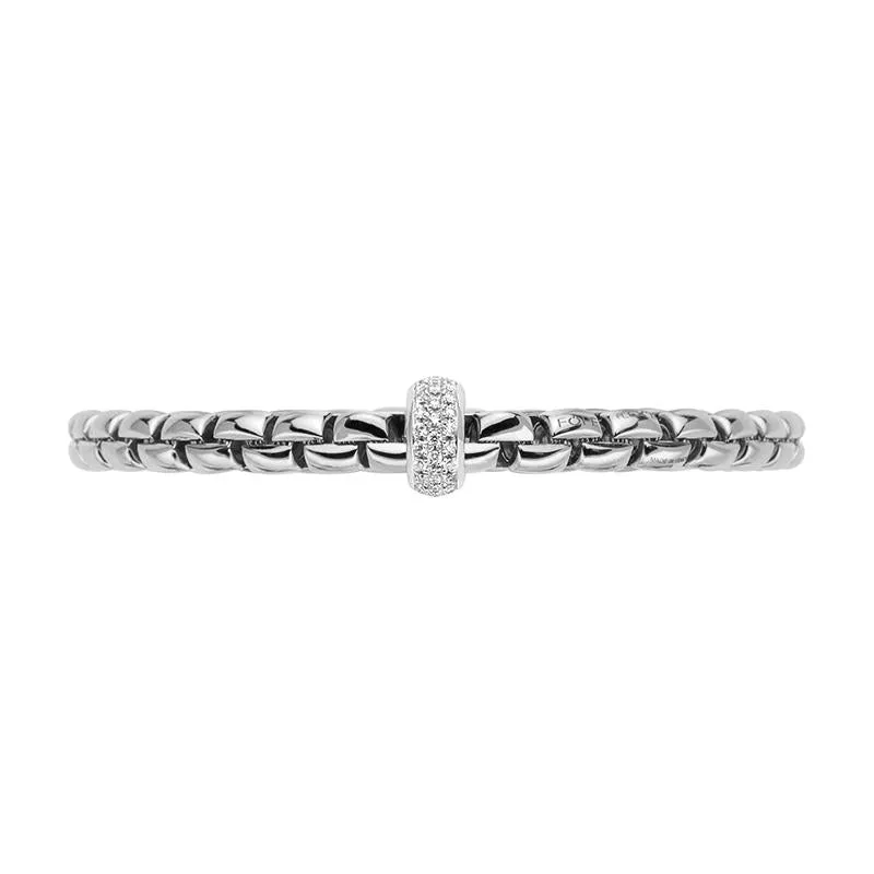 Fope Eka Anniversario 18ct White Gold 0.40ct Diamond Bracelet sold by Jura Watches product image thumbnail 3