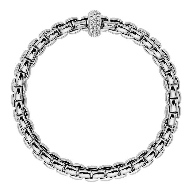 Fope Eka Anniversario 18ct White Gold 0.40ct Diamond Bracelet sold by Jura Watches product image thumbnail 2