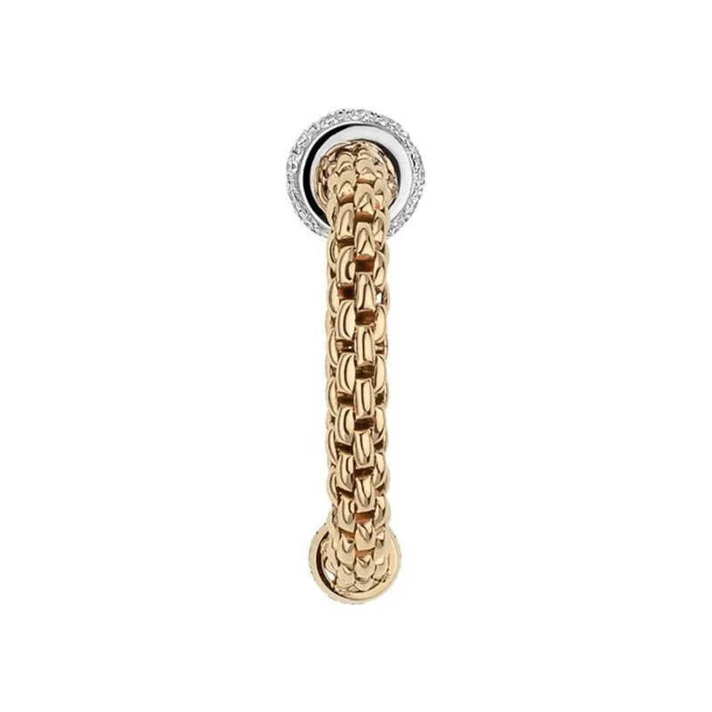 Fope Flex'it Prima 18ct Yellow Gold 0.18ct Diamond Ring sold by Jura Watches product image thumbnail 3