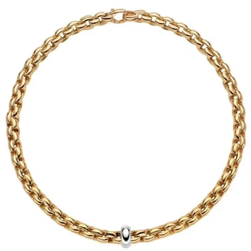 Fope Eka 18ct Yellow Gold Necklace sold by Jura Watches