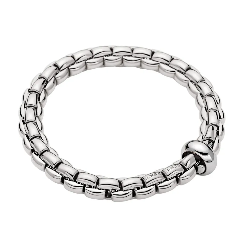Fope Eka 18ct White Gold Bracelet sold by Jura Watches product image thumbnail 2