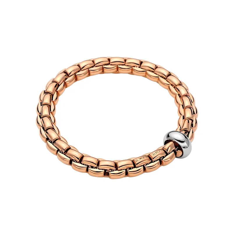 Fope Eka 18ct Rose Gold Bracelet sold by Jura Watches product image thumbnail 2