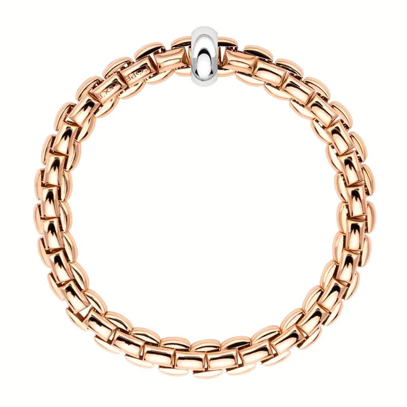 Fope Eka 18ct Rose Gold Bracelet sold by Jura Watches