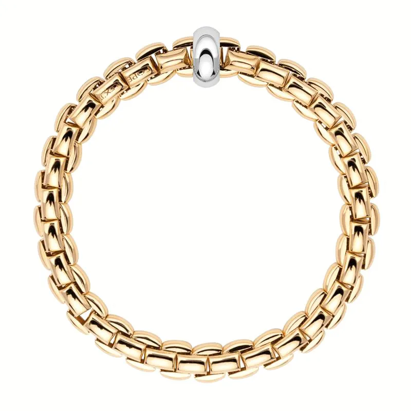 Fope Eka 18ct Yellow Gold Bracelet sold by Jura Watches