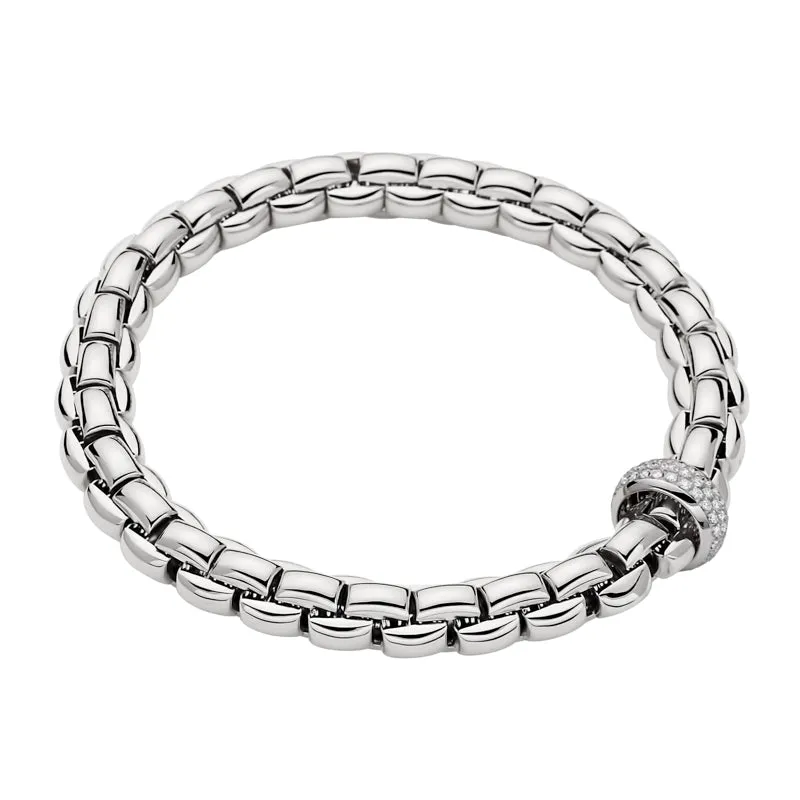Fope Eka 18ct White Gold 0.58ct Diamond Bracelet sold by Jura Watches product image thumbnail 2