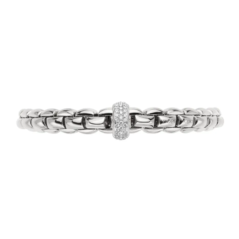 Fope Eka 18ct White Gold 0.58ct Diamond Bracelet sold by Jura Watches product image thumbnail 3
