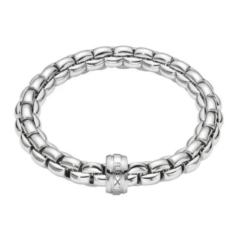 Fope Eka 18ct White Gold Bracelet sold by Jura Watches