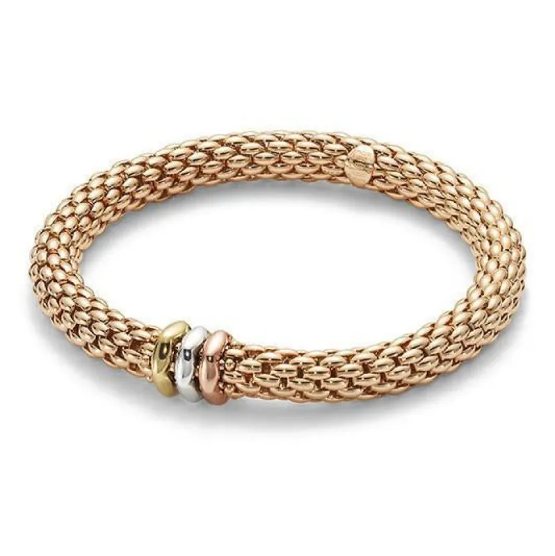 Fope Love Nest 18ct Rose Gold Bracelet sold by Jura Watches