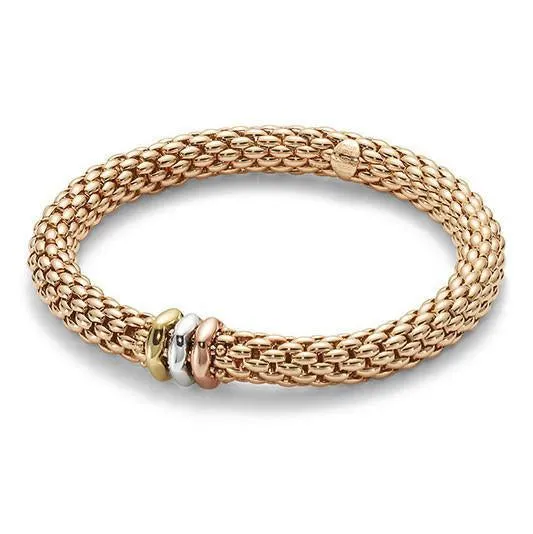 Fope Love Nest 18ct Rose Gold Bracelet sold by Jura Watches