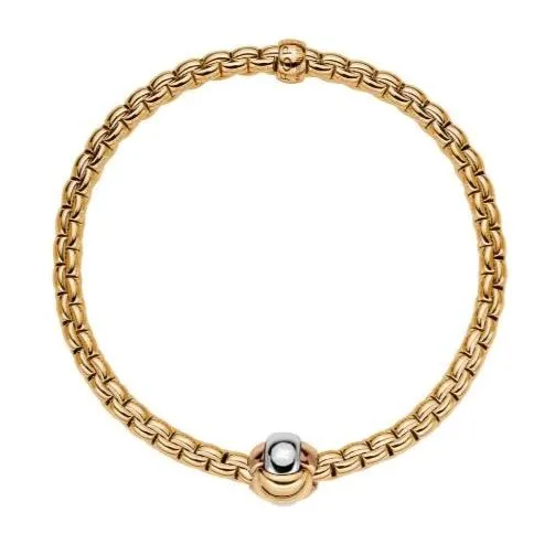 Fope Eka Tiny 18ct Yellow Gold Bracelet sold by Jura Watches