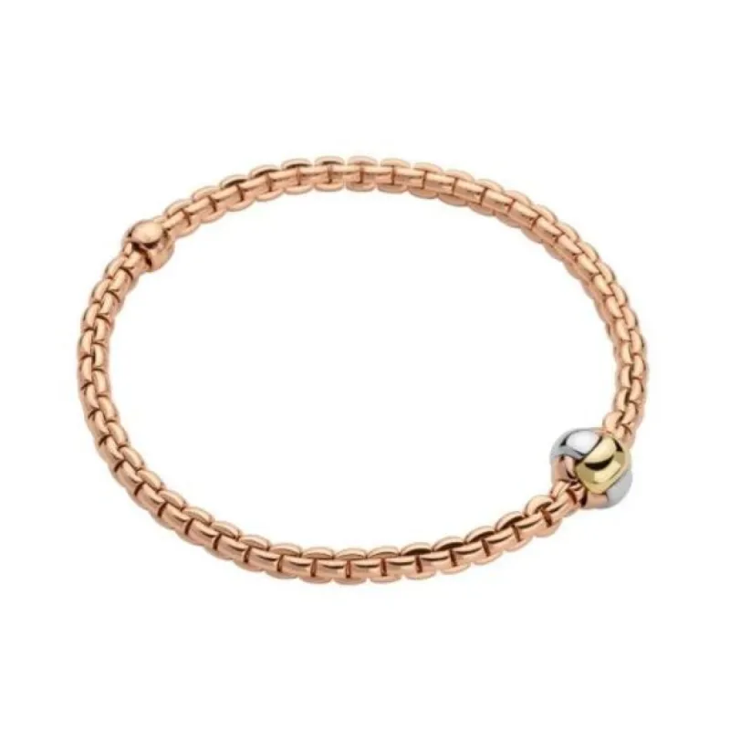 Fope Eka Tiny 18ct Rose Gold Bracelet sold by Jura Watches