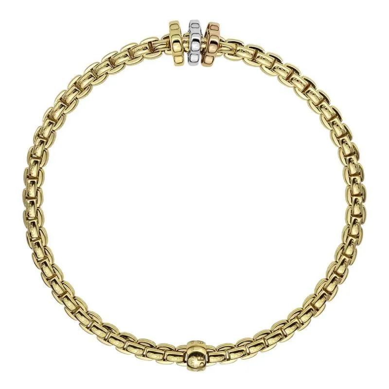 Fope Eka Tiny 18ct Yellow Gold Bracelet sold by Jura Watches