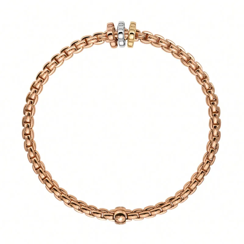 Fope Eka Tiny 18ct Rose Gold Bracelet sold by Jura Watches