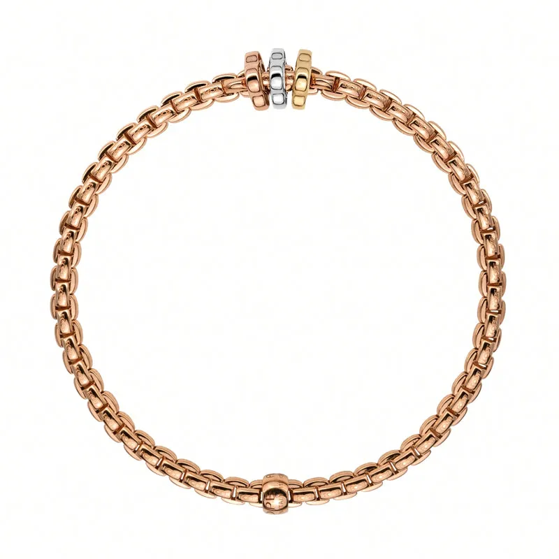 Fope Eka Tiny 18ct Rose Gold Bracelet sold by Jura Watches
