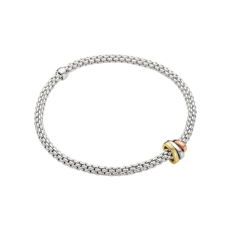 Fope Flex'it Prima 18ct White Gold Bracelet sold by Jura Watches product image thumbnail 2