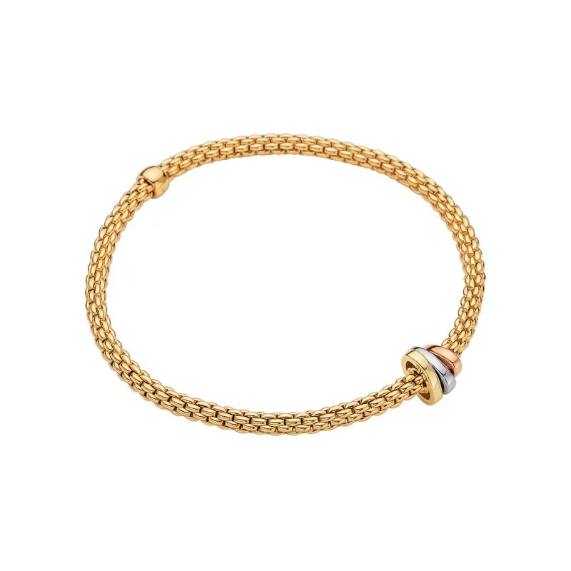 Fope Flex'it Prima 18ct Yellow Gold Bracelet sold by Jura Watches product image thumbnail 2