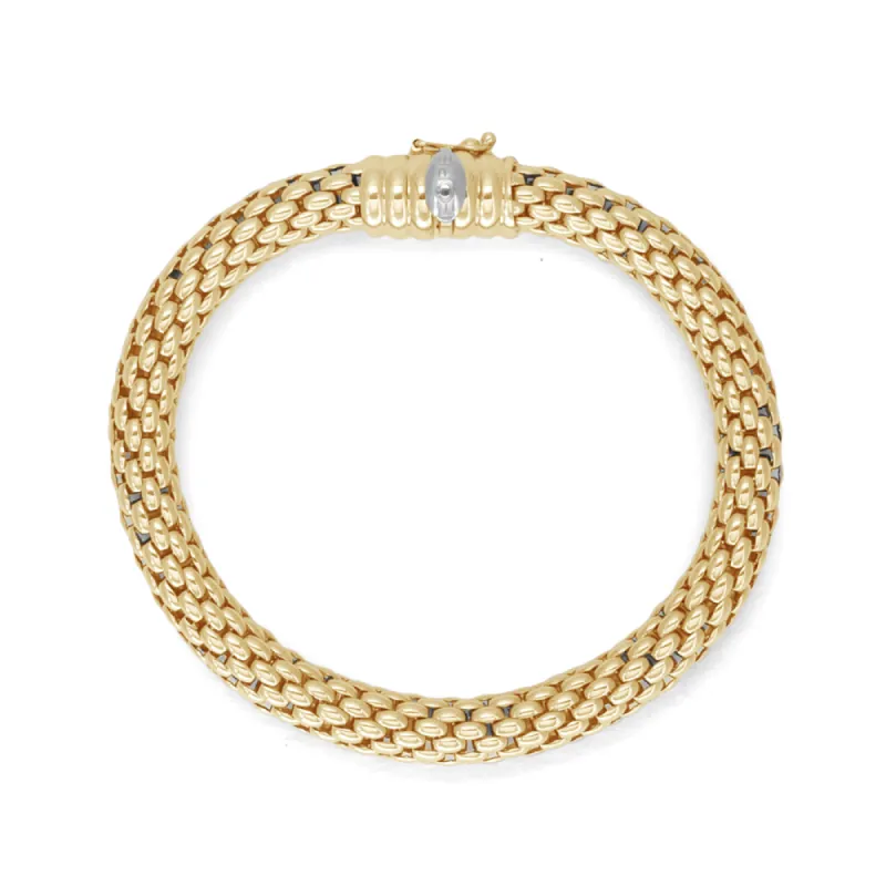 Fope Love Nest 18ct Yellow Gold Bracelet sold by Jura Watches
