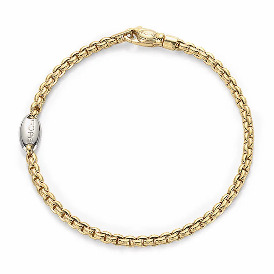 Fope Eka Tiny 18ct Yellow Gold Bracelet sold by Jura Watches
