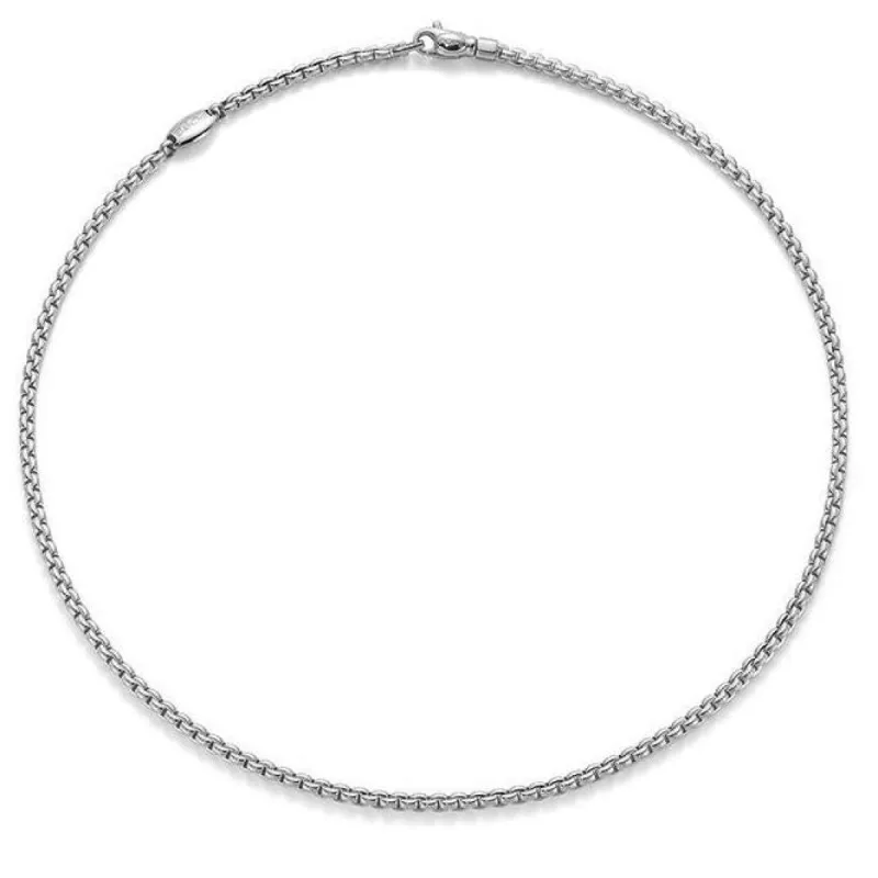 Fope Eka Tiny 18ct White Gold Necklace sold by Jura Watches