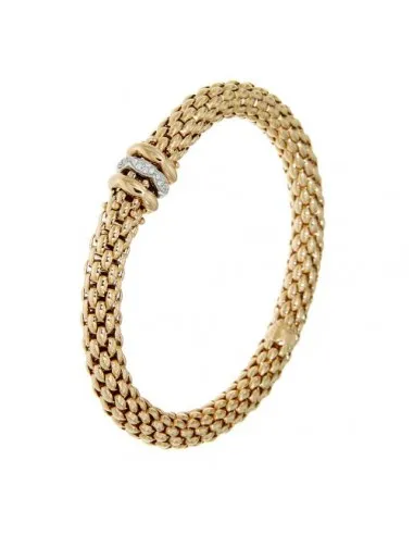 Fope Flex'It Love Nest 18ct Yellow Gold Bracelet sold by Jura Watches product image thumbnail 2