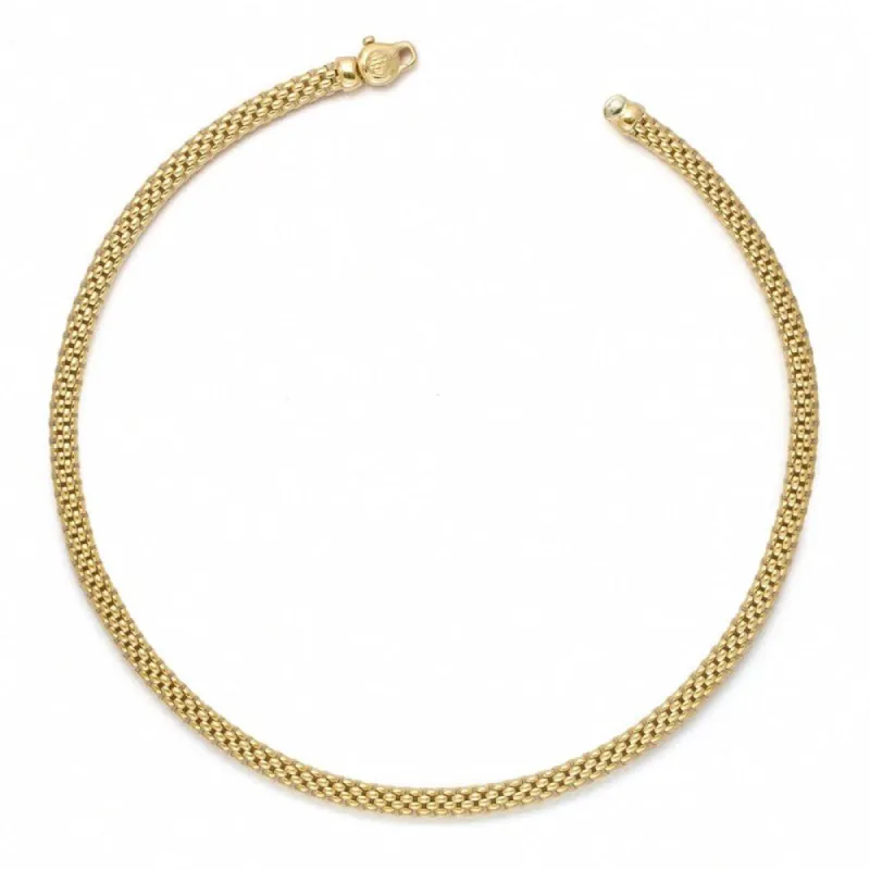 Fope Vendome 18ct Yellow Gold Rope Necklace made by Jura Watches