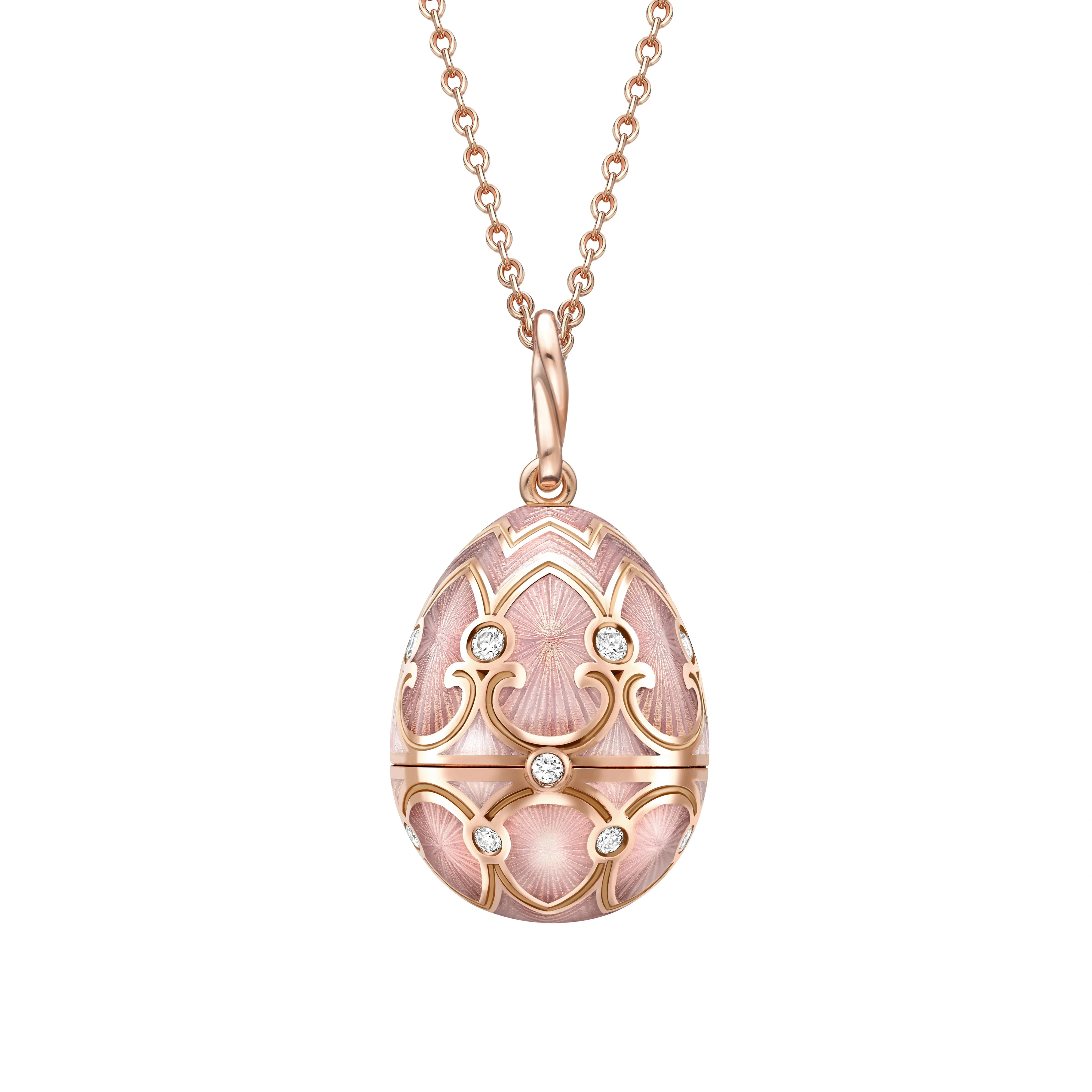 Faberge Palais Tsarskoye Selo Rose Locket With Hen Surprise sold by Jura Watches product image thumbnail 2