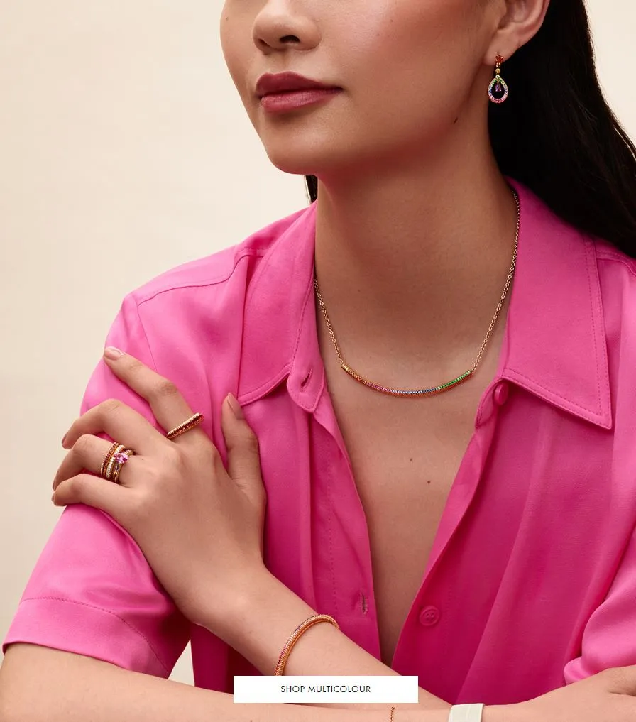 Faberge 18ct Yellow Gold Multicoloured Fluted Band Ring sold by Jura Watches product image thumbnail 4