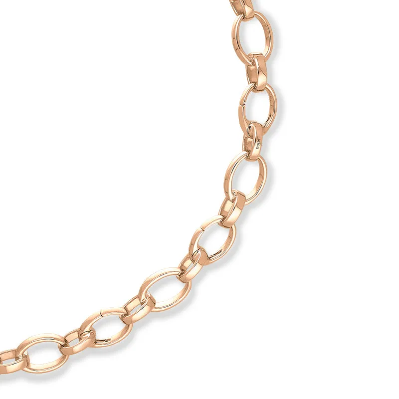 Faberge Treillage 18ct Rose Gold Chain Bracelet For Charms sold by Jura Watches product image thumbnail 2