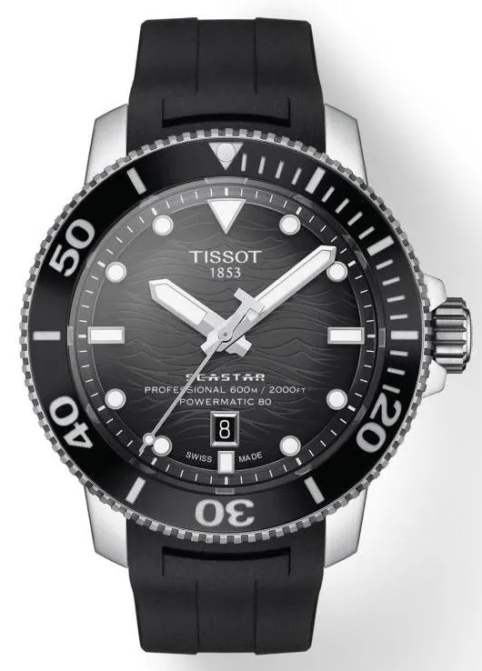 Tissot Seastar 2000 Pro Powermatic 80 sold by Jura Watches