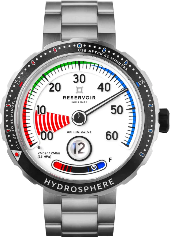 Reservoir Hydrosphere Air Gauge Bracelet sold by Jura Watches