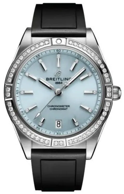 Breitling Chronomat Automatic 36 Ice Blue Diamond made by Breitling