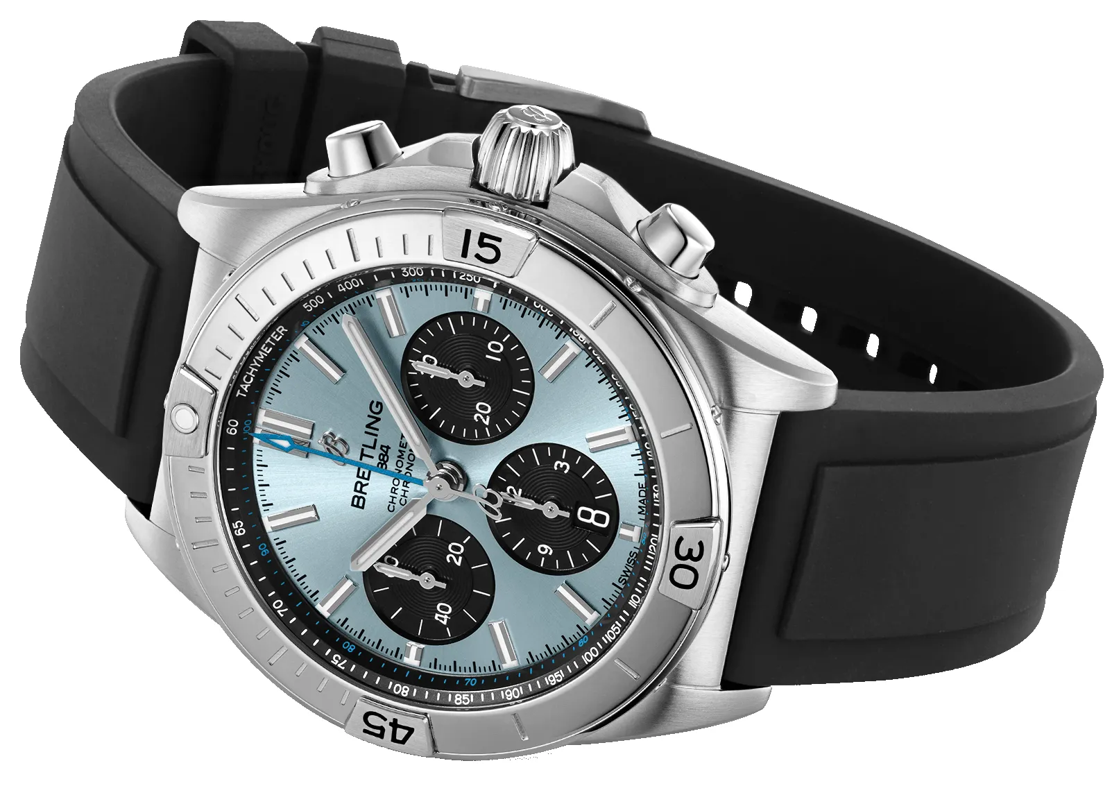 Breitling Chronomat B01 42 Ice Blue sold by Jura Watches product image thumbnail 3