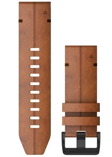 Garmin Strap QuickFit 26 Chestnut Leather sold by Jura Watches