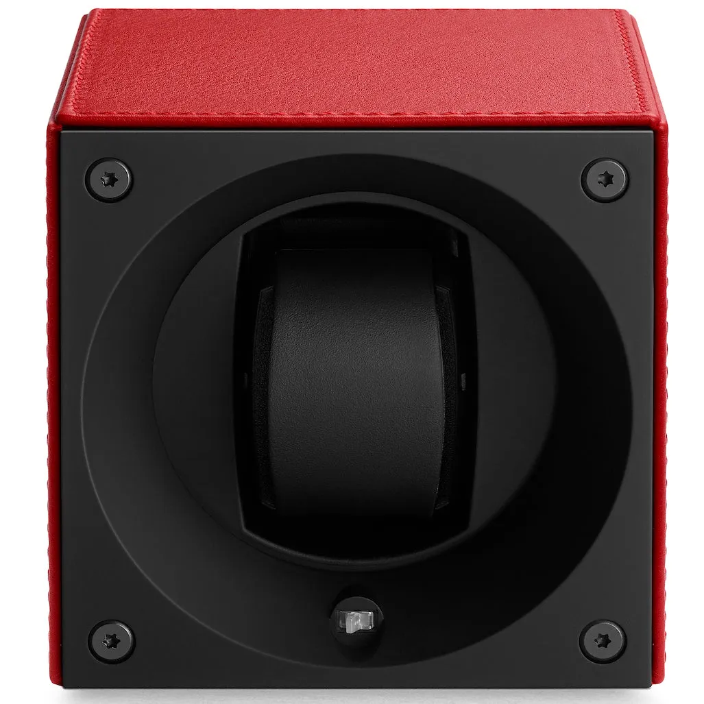 Swiss KubiK Watch Winder Single Red leather sold by Jura Watches product image thumbnail 2