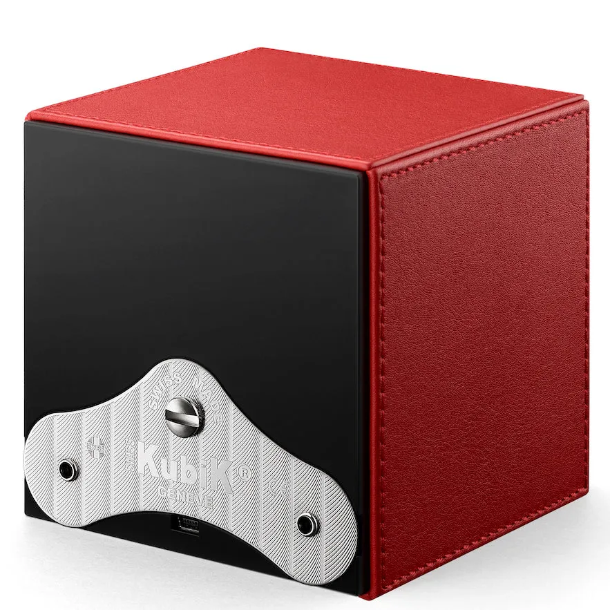 Swiss KubiK Watch Winder Single Red leather sold by Jura Watches product image thumbnail 3