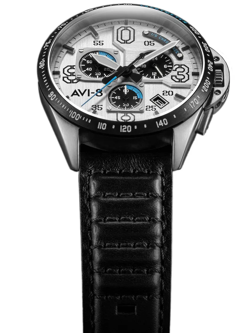AVI-8 P-51 Mustang Blakeslee Chronograph Command Pilot sold by Jura Watches product image thumbnail 2