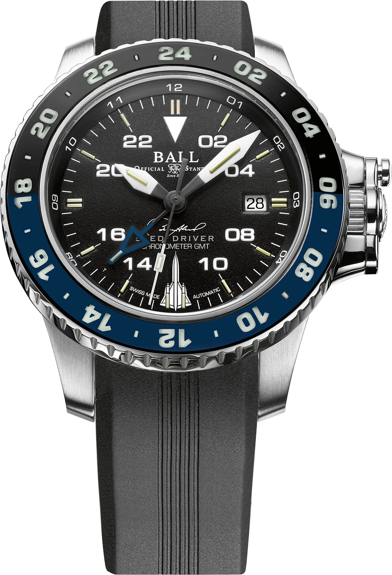 Ball Watch Company Engineer Hydrocarbon AeroGMT Sled Driver Limited Edition sold by Jura Watches product image thumbnail 2